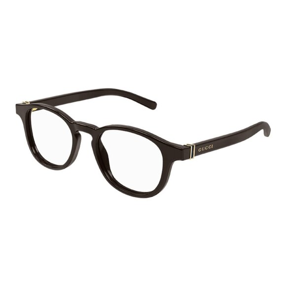 NEW GUCCI EYEGLASSES BROWN MEN EYEWEAR GUCCI GG1510O 004